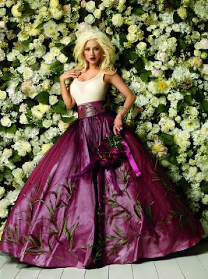 Christina Aguilera Macy's Ad Photo