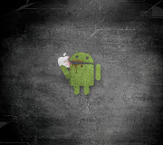 Android eats AppleWallpaper. Here is a wallpaper for all the Android .