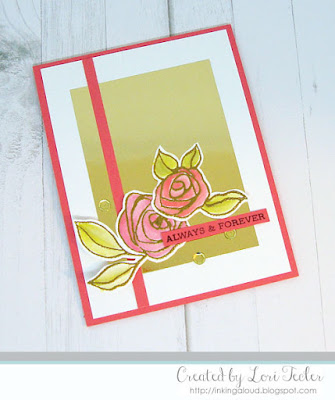 Always & Forever card-designed by Lori Tecler/Inking Aloud-stamps from Altenew