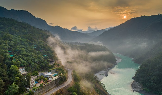 Beautiful River of Atali, Rishikesh