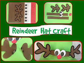 reindeer hat craft