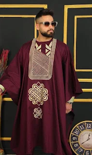 Traditional Wedding Agbada Style