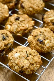 Cranberry White Chocolate Oatmeal Cookies: Savory Sweet and Satisfying