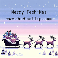 Merry Tech-Mas - www.OneCoolTip.com