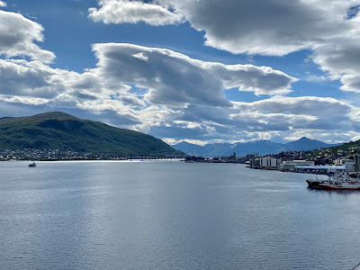 Tromso, Norway as seen from cruise ship