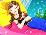 Frozen Princess Anna Sleeping 