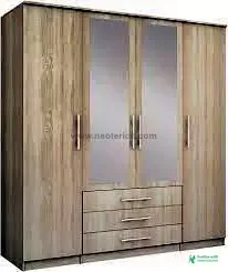 Wooden Wardrobe New Design 2023 - Wardrobe Design Pictures & Prices 2023 - Wardrobe Picture - Wardrobe New Design - wardrobe design - NeotericIT.com - Image no 7