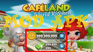 Cafeland - World Kitchen Mod Apk Unlimited Money Android