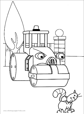 Bob the Builder Coloring Pages 