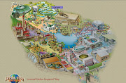 Universal Studios Singapore (universal studios spore map)