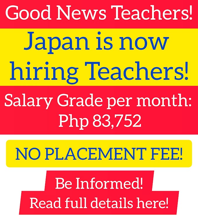 Japan is now Hiring English Language Teacher with Php 83,752 monthly salary | Apply Now! 