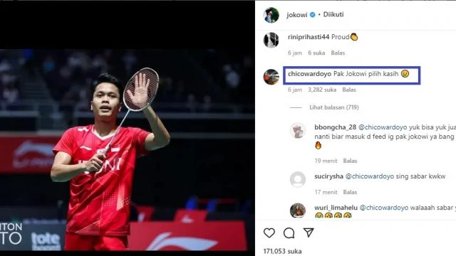 Ucapkan Selamat Buat Juara Singapore Open 2022, Pemain Asal Papua: Pak Jokowi Pilih Kasih!