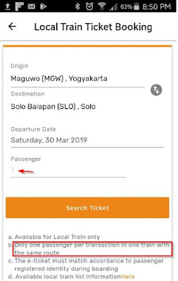 Cara pesan tiket kereta api Prameks secara online