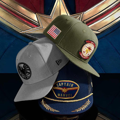 Captain Marvel Hat Collection by New Era Cap x Marvel