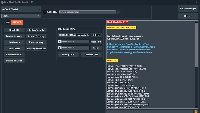 Best Flash Tool [BFT] v1.7 Download