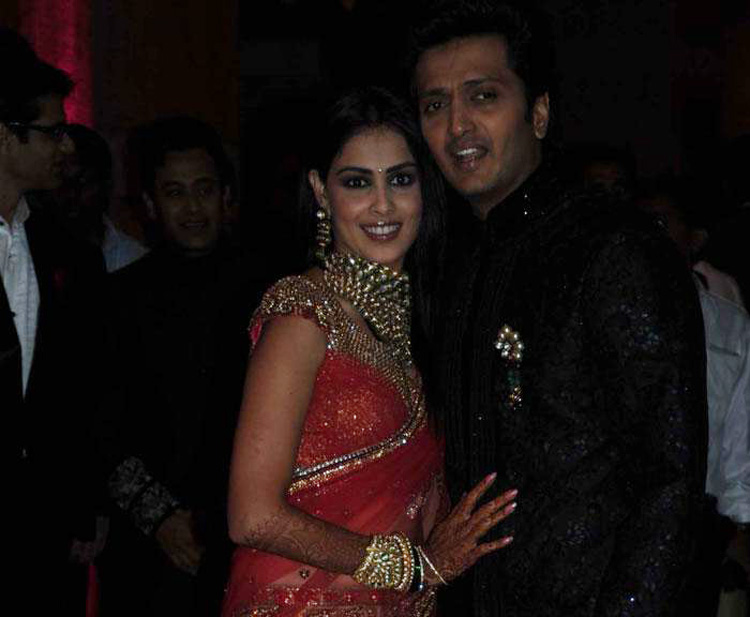 Genelia Rithesh Reception Photos film pics