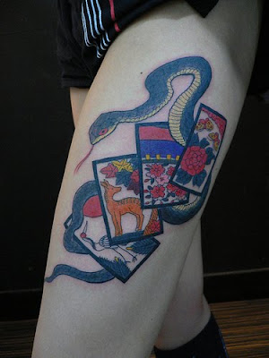 poker tattoos. Hard Poker Tattoo