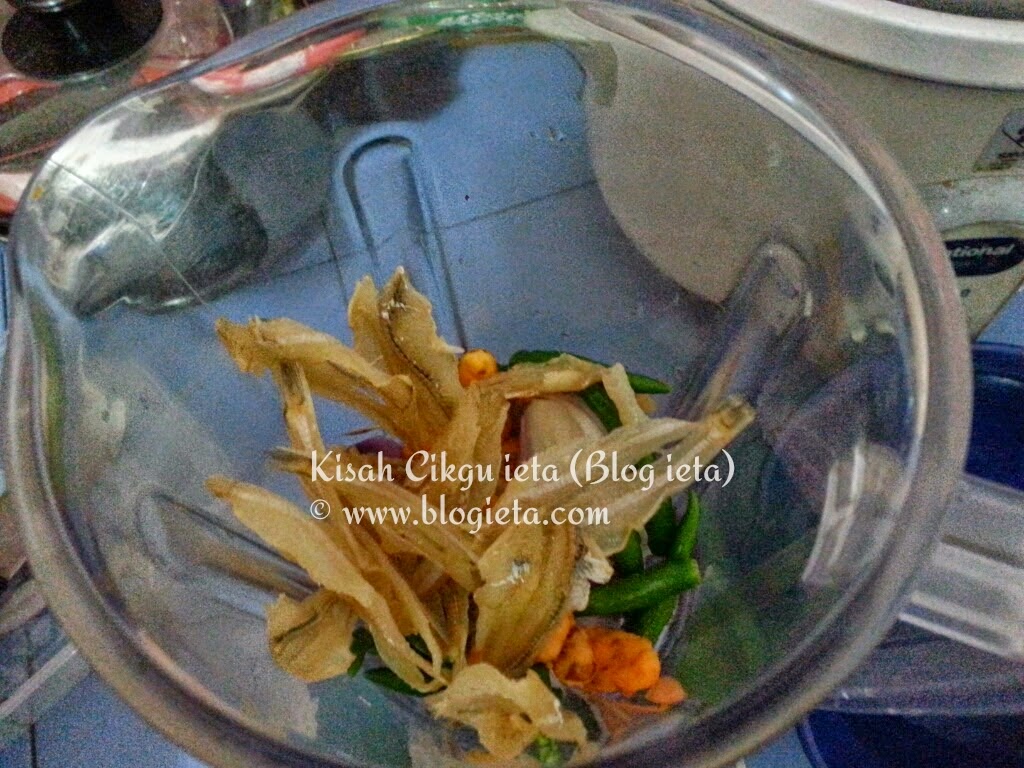 KISAH CIKGU IETA : Resepi Pucuk Ubi Masak Lemak cili api