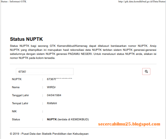  Kali ini admin ingin membagikan informasi serta solusi dari permasalahan yang sedang dial Solusi Sudah Memiliki NUPTK, Tapi di Vervalptk NUPTK Tidak Ditemukan