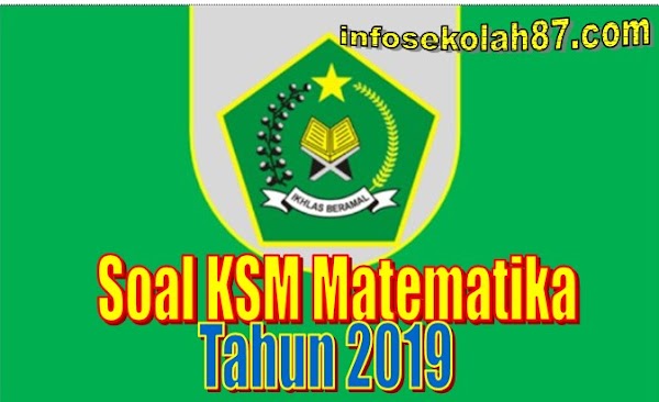 Pembahasan Soal Ksm Matematika Mts 2019 Tingkat Kabupaten Dan
Pembahasannya