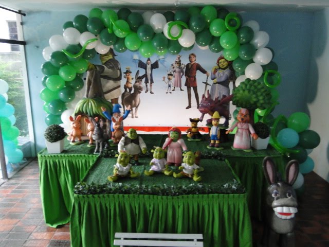 Shrek - decoração temática