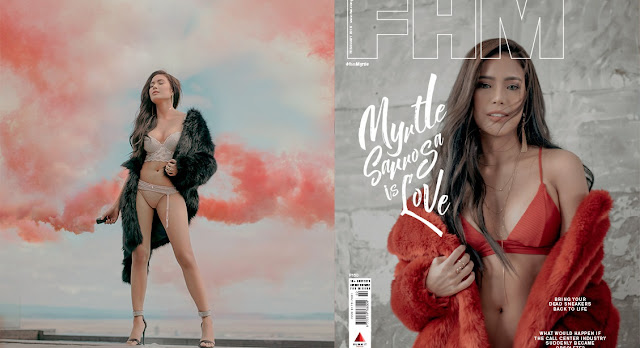 Myrtle Sarrosa FHM's February 2018 Cover Girl