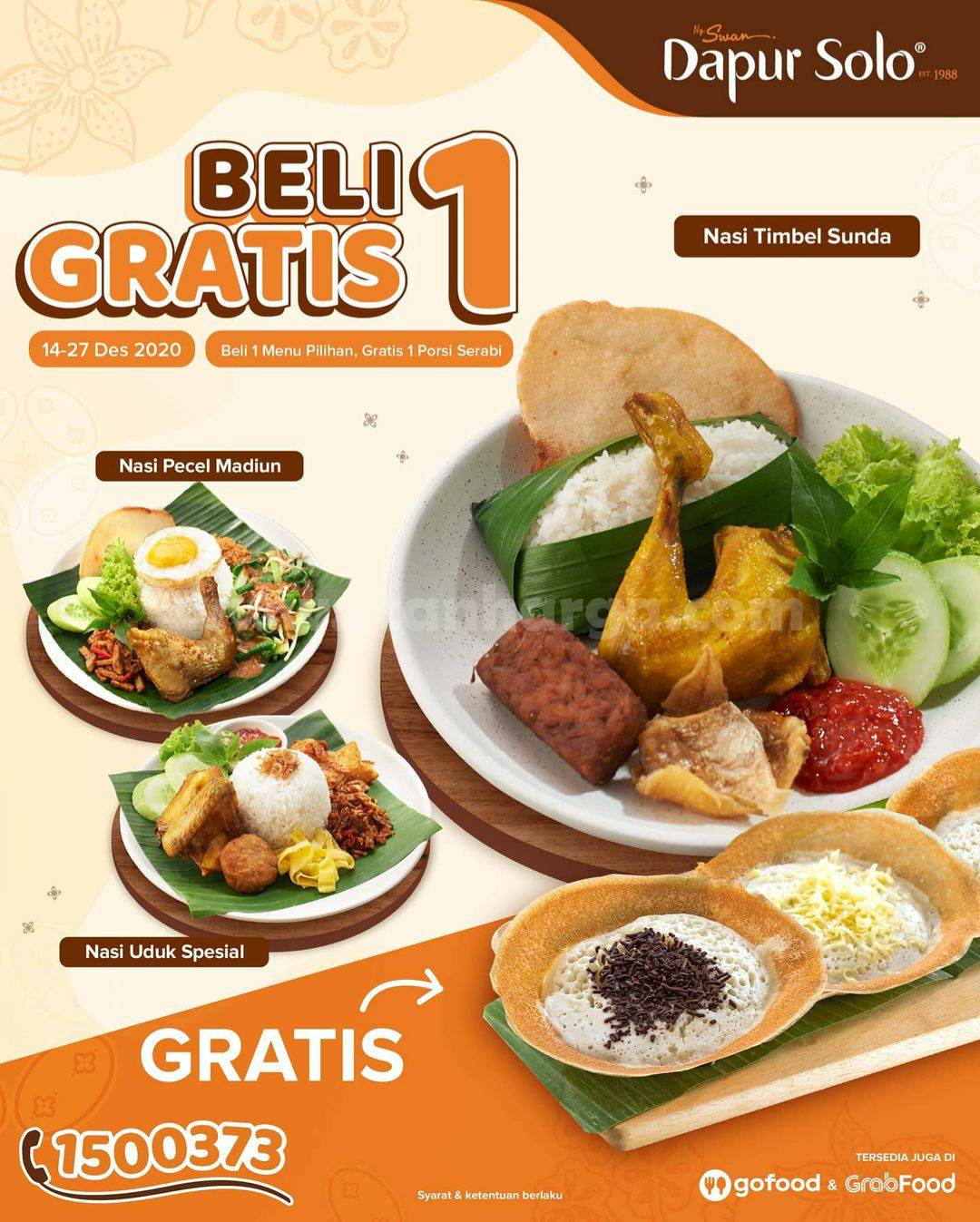 DAPUR SOLO Promo Spesial – BELI 1 GRATIS 1