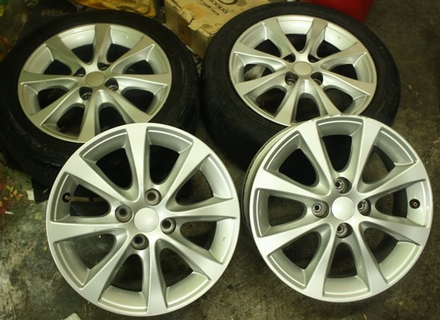 Dingz Garage: 15 inc Perodua Alza sport rim