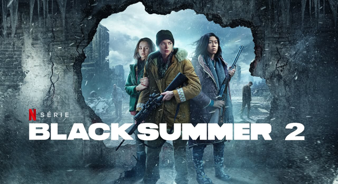 póster segunda temporada de black summer