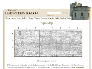 Map of Early Modern London