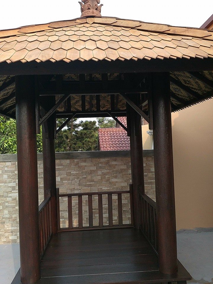  KERAJINAN  GAZEBO  BAMBU  GLUGU PAK EKO JATIBENING BEKASI 