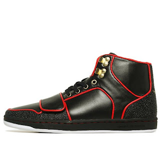 Creative Recreation Cesario Hi - Black Red Stingray