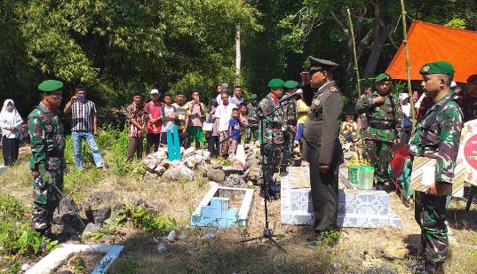 Jenazah Machmuddin, Dimakamkan Secara Dinas Militer