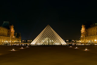 The Pyramid at the Louvre - Paris, France