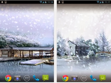 Winter Snow Live Wallpaper