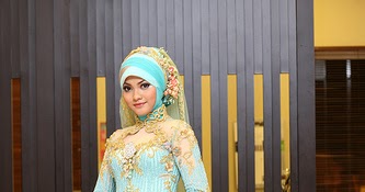 TREN GAYA REMAJA TERBARU gaun pengantin muslimah wedding 