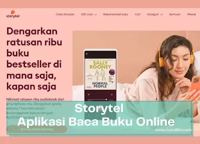 Storytel Aplikasi Baca Buku Online