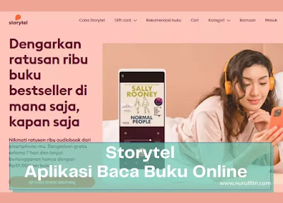 Storytel Aplikasi Baca Buku Online