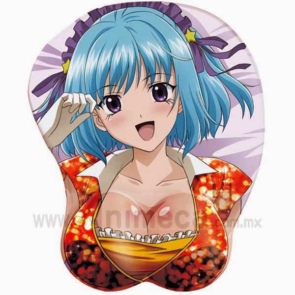 KURUMU KURONO OPPAI MOUSE PAD TRIDIMENSIONAL ROSARIO + VAMPIRE Kapipara