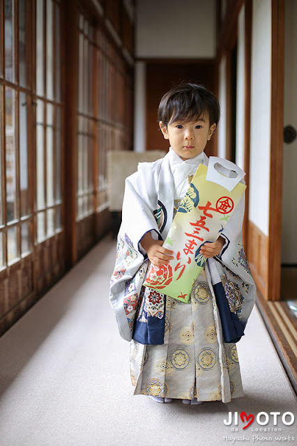 京都府京丹後市の金刀比羅神社で七五三撮影