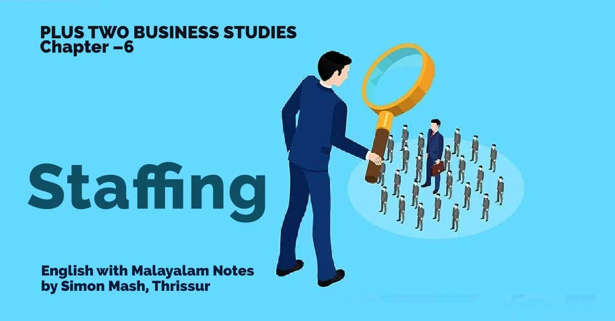 Plus Two Business Studies Chapter 6 English with Malayalam Note