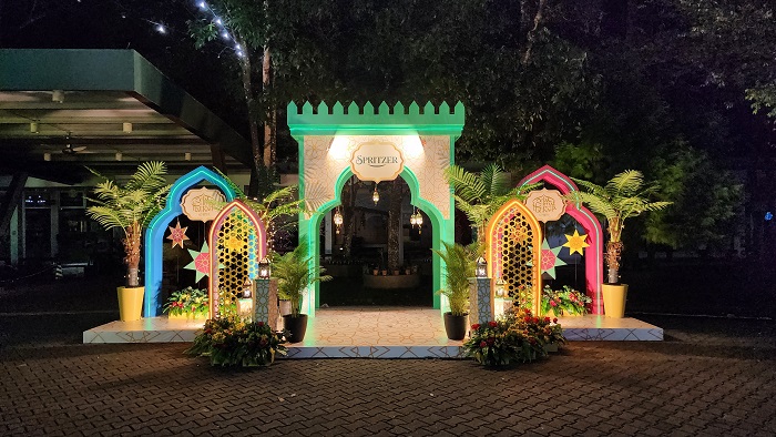 Spritzer EcoPark Hari Raya Decorations 2024