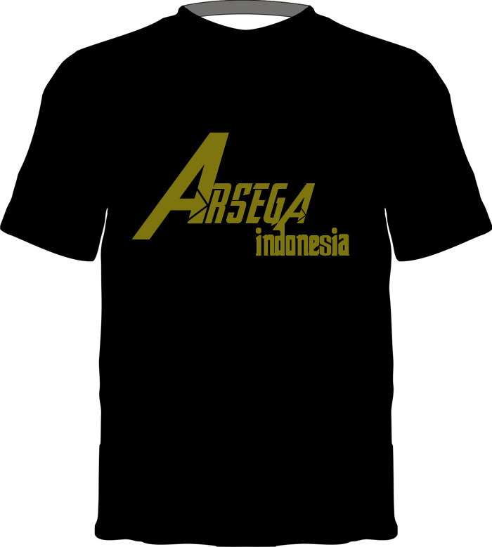 ARSEGA Desain  Kaos  Arsega Siap Cetak