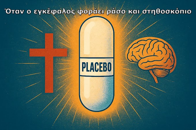Placebo και Πίστη: Όταν ο εγκέφαλος φοράει ράσο και στηθοσκόπιο