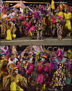 Desfile Inaugural del Carnaval. Uruguay. Murga La Trasnochada