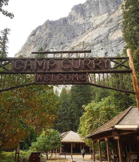 Camp Curry. Yosemite National Park