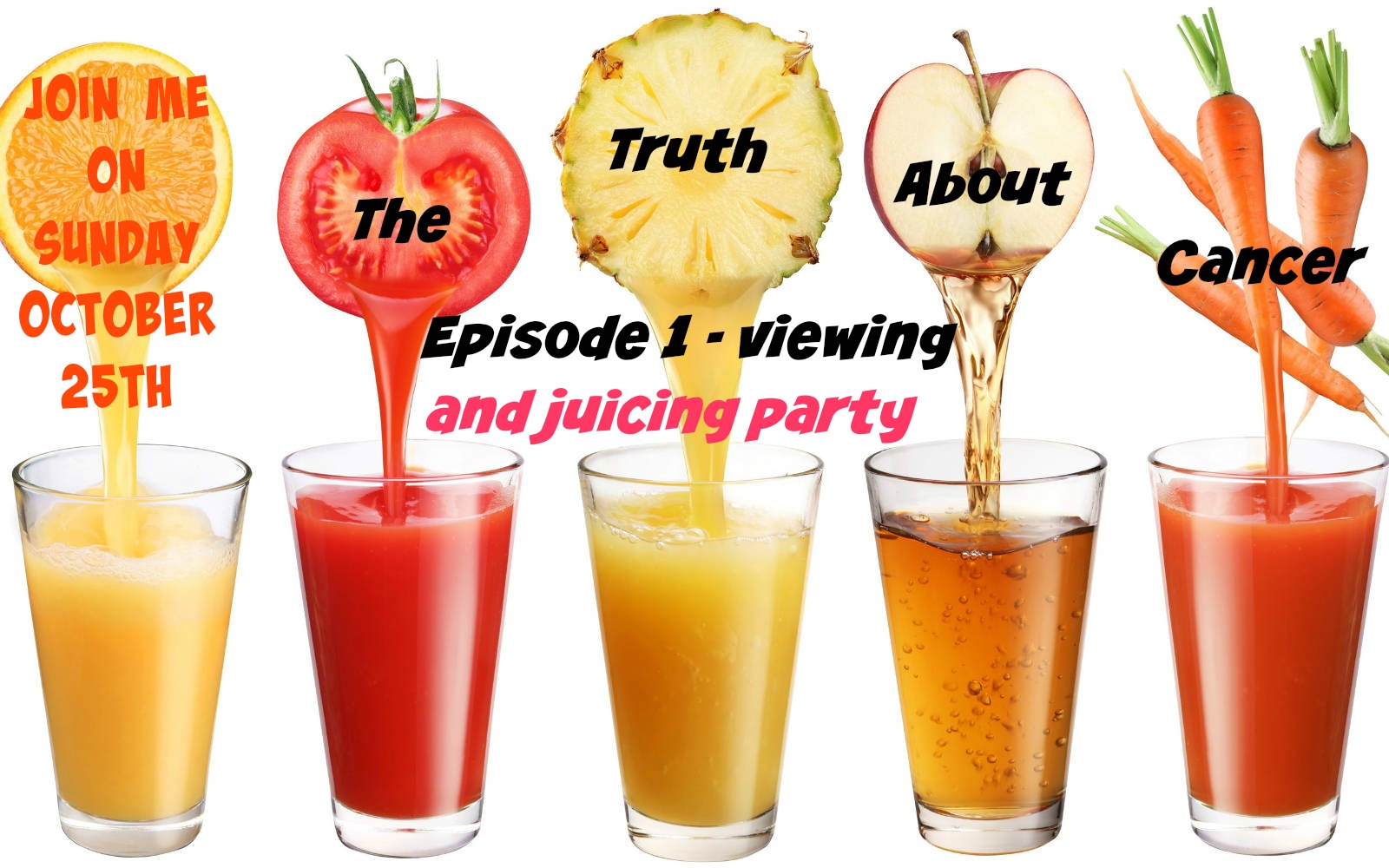 ... and Lifestyle Blog: Get educated on how to Get healthy - Juicing party