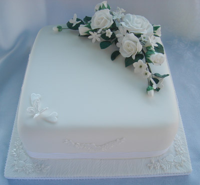 Site Blogspot  Design Wedding Cake on Design Wedding Cakes And Toppers  Single Tier White Cake