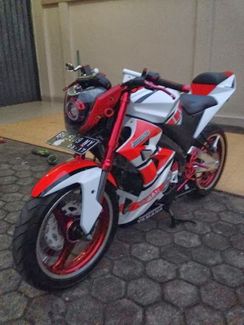  Modifikasi Motor Yamaha 2019 Modif Yamaha Byson Stang Jepit 