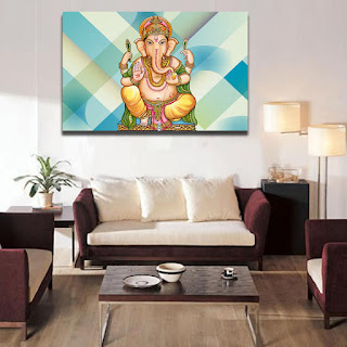 Lord Ganesha Paintings on Canvas